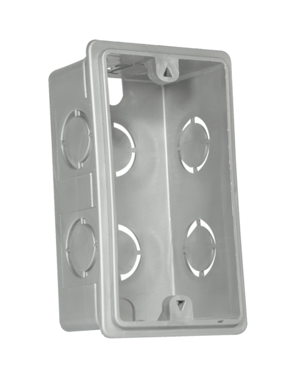 Caja octogonal sin tuerca
